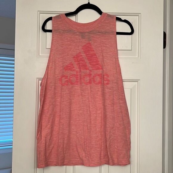 Adidas Elongated Armholes Workout Tank M - Picture 1 of 3